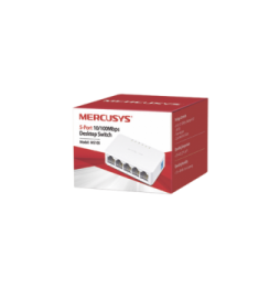 MERCUSYS MS105 MERCUSYS MS105 -   Switch no administrable para escritorio con 5