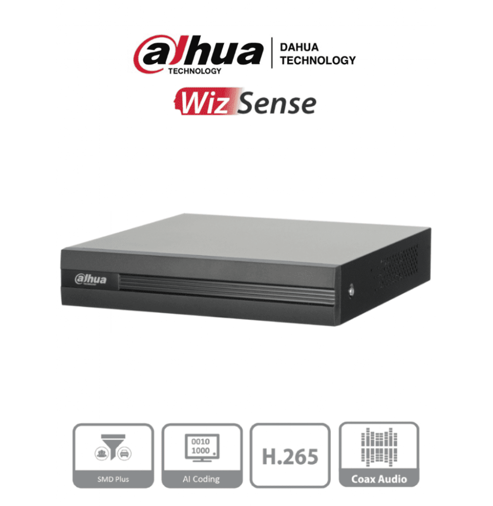 DHT0350011 DH-XVR1B04H-I DAHUA XVR1B04H-I - DVR de 4 Canales