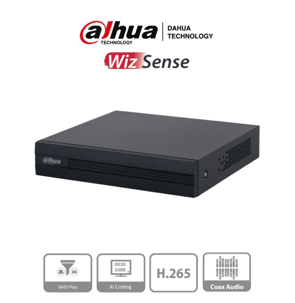 DHT0360008 DH-XVR1B08-I DAHUA XVR1B08-I - DVR de 8 Canales 1