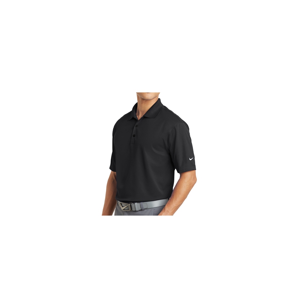 NIKE C373749LB Playera Polo Dri-FIT color Negra para Hombre