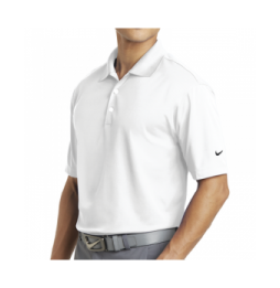 NIKE C373749LW Playera Polo Dri-FIT color Blanca para Hombre