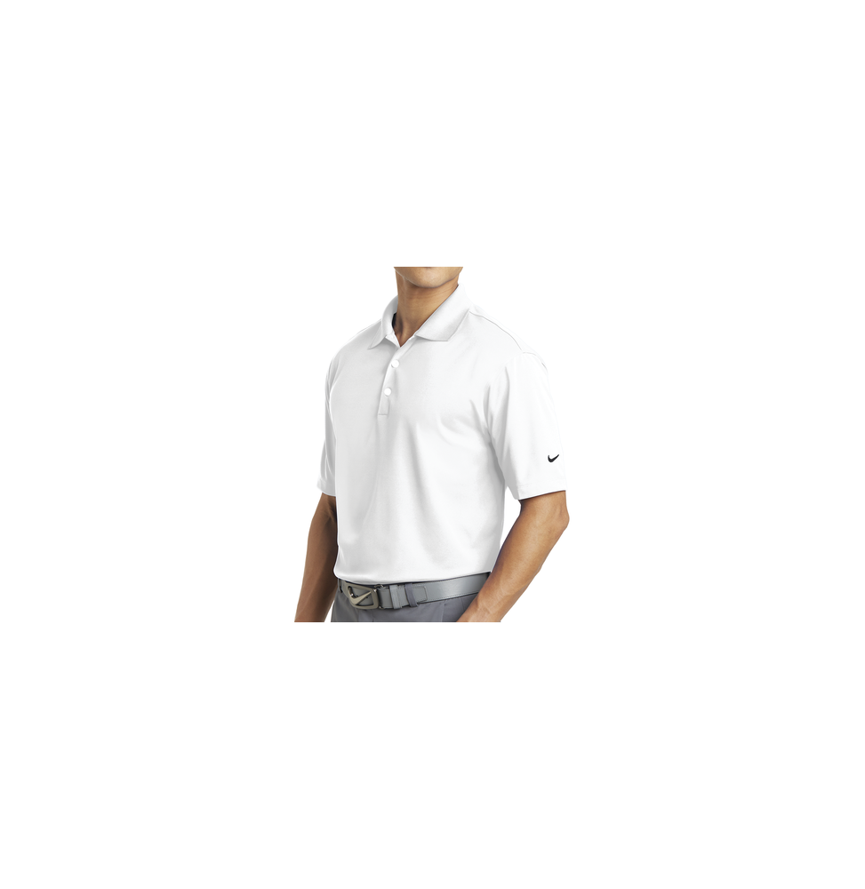 NIKE C373749LW Playera Polo Dri-FIT color Blanca para Hombre