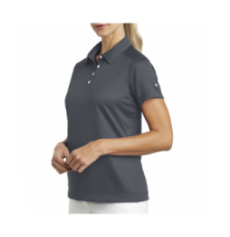 NIKE D354064LG Playera Polo Dri-FIT color Gris Obscuro para