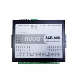 NUUO SCBA08 Modulo de entrada y salida de alarma IP (8 entra