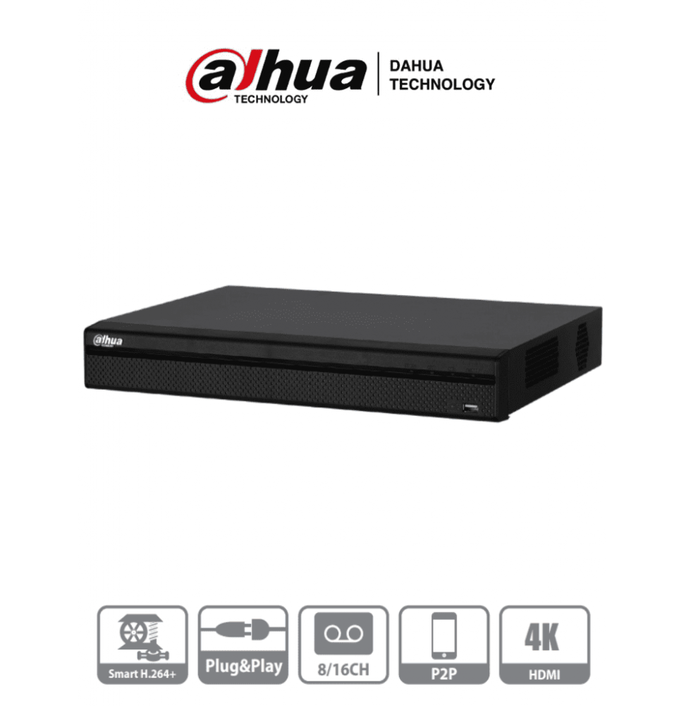 DHT0370026 DHI-XVR5216AN-4KL DAHUA DHI-XVR5216AN-4KL - DVR d