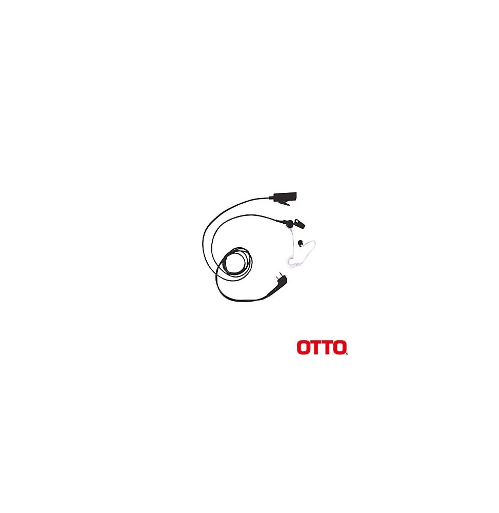 OTTO V110355 Microfono-Audifono Profesional de 2 Cables para