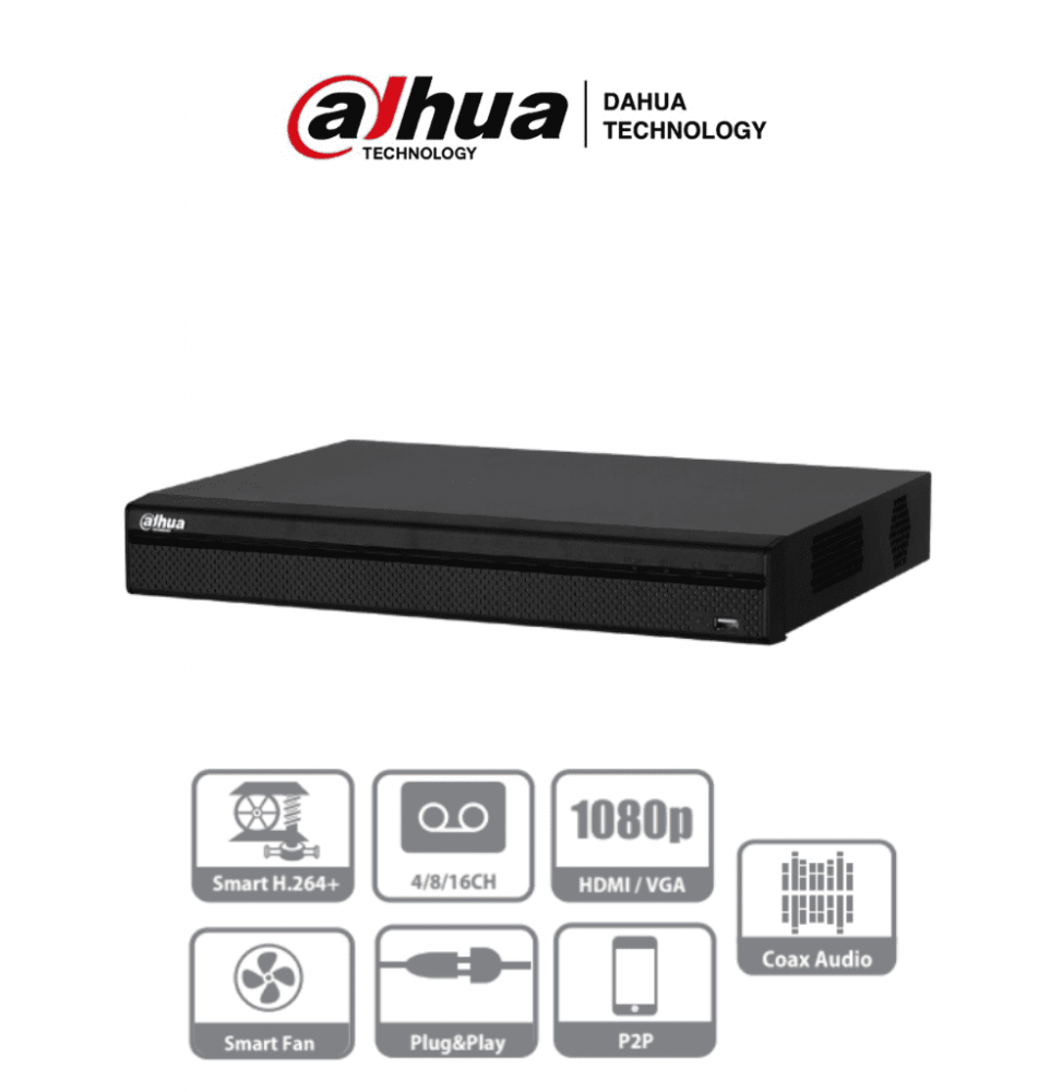 DHT0370027 DHI-XVR5216AN-S2(V2.0) DAHUA XVR5216AN-S2 - DVR d