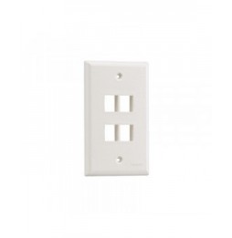 PANDUIT NK4FNEI Placa de Pared Vertical Salida Para 4 Puerto