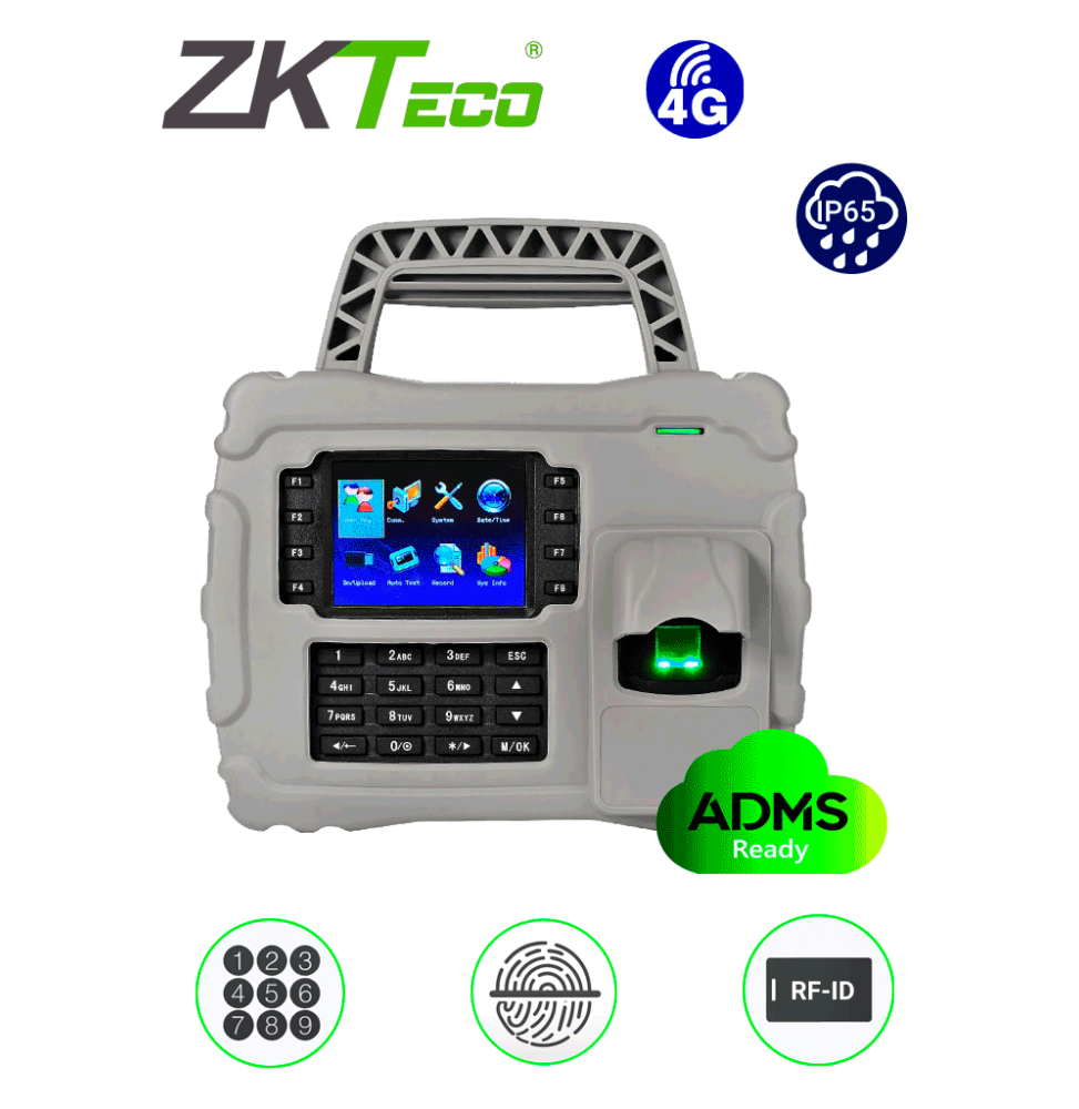 ZKT0800031 S922(ZMM200)4G ZKTECO S922ID4G - Control de Asist