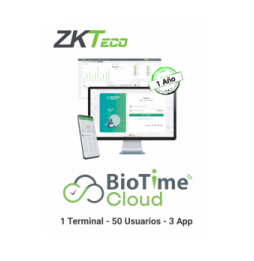 ZKT0820063 LIC000054BTC-Standard ZKTECO BIOTIMECLOUDSTANDARD