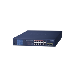 PLANET FGSD1022VHP Switch PoE / distancia 250 metros / 8 pue