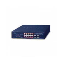 PLANET FSD1008HP Switch No Administrable de Escritorio y Rac