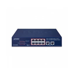 PLANET FSD1008HP Switch No Administrable de Escritorio y Rac