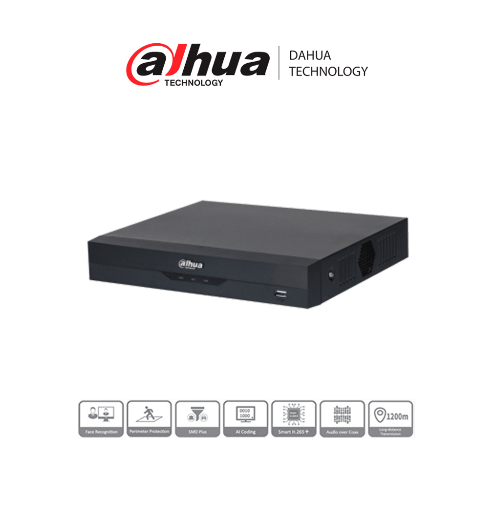 DHT0370030 DH-XVR5116HS-I3 DAHUA DH-XVR5116HS-I3 - DVR 16 Ca