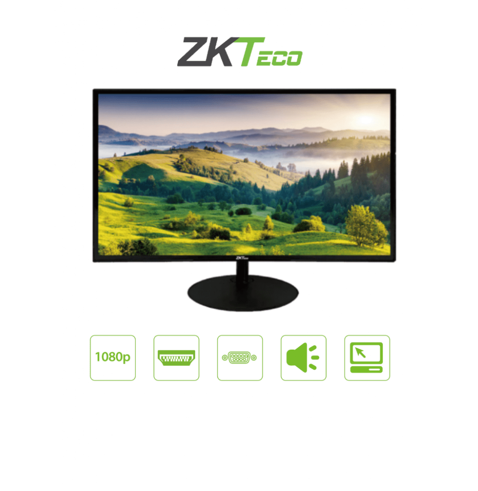 ZKT0520002 ZD22-2K ZKTECO ZD222K - Monitor LED Full HD de 21