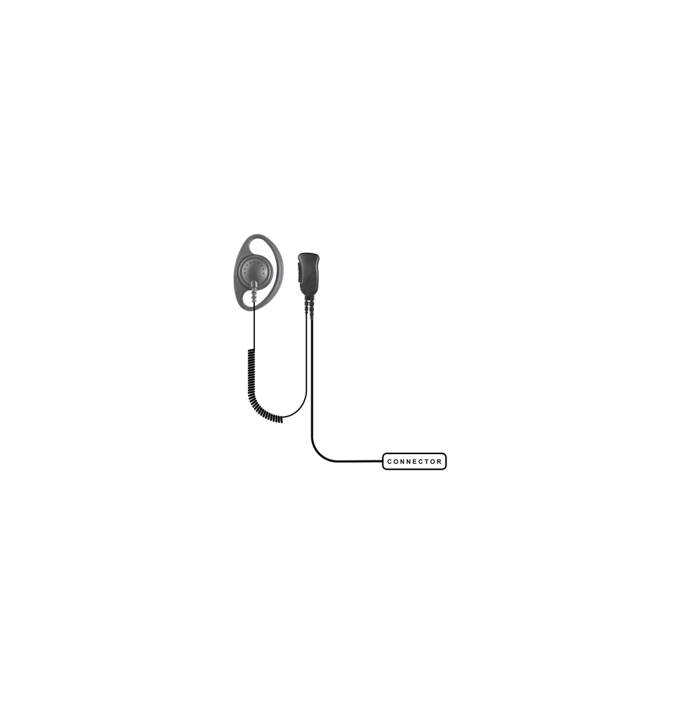 PRYME SPM1200 MICROFONO DE SOLAPA P/ SEGURIDAD PRIVADA P/ IC