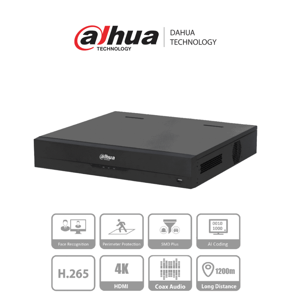 DHT0370016 DH-XVR5432L-I2 DAHUA DH-XVR5432L-I2 - DVR 32 Cana