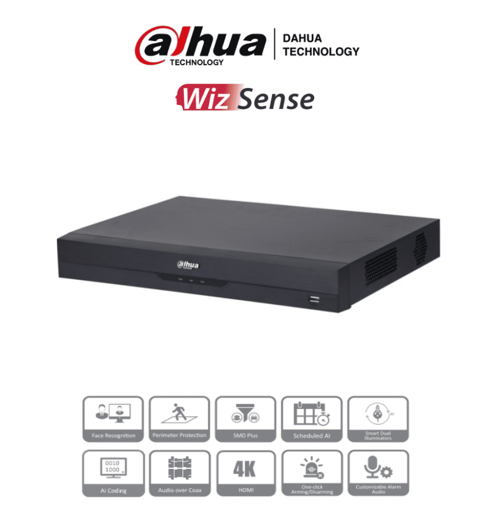 DHT0370035 DH-XVR5216AN-4KL-I3 DAHUA XVR5216AN-4KL-I3 - DVR