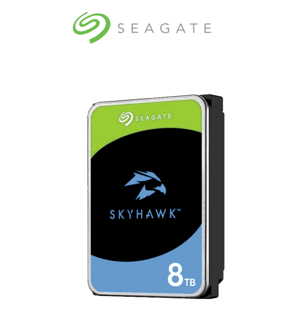 SEAGATE ST8000VE001 SEAGATE ST8000VE001 - Disco duro de 8 TB SKYHAWK  7200 RPM