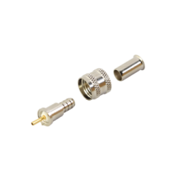 RF INDUSTRIES LTD RFU6001 Conector Mini UHF Macho 50 Ohm de