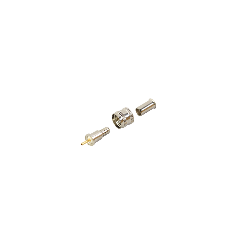 RF INDUSTRIES LTD RFU6001 Conector Mini UHF Macho 50 Ohm de