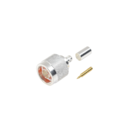 RF INDUSTRIES LTD RFN10072SX Conector N Macho de anillo pleg