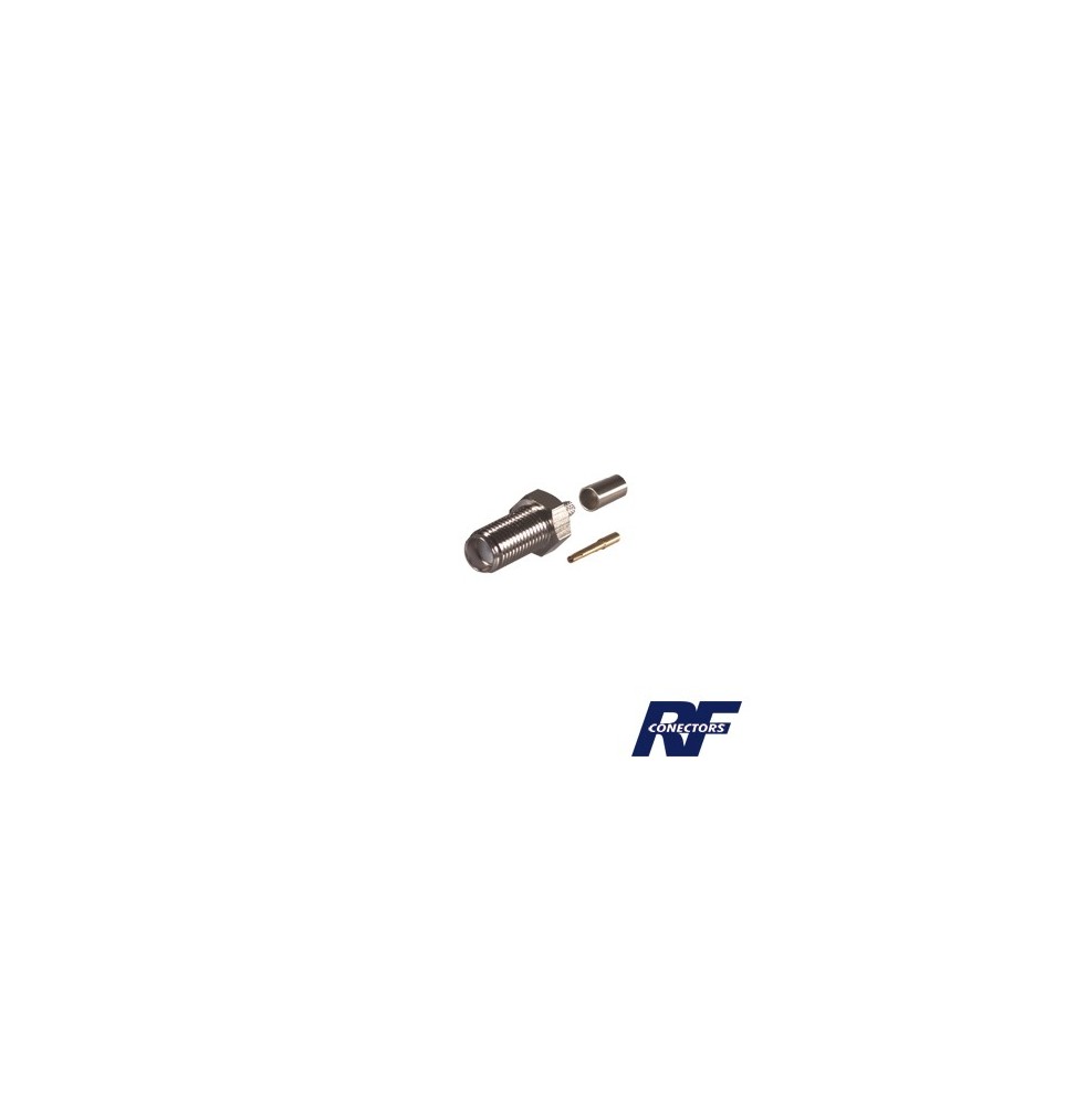 RF INDUSTRIES LTD RSA3050C Conector SMA Hembra de Anillo Ple