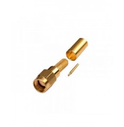 RF INDUSTRIES LTD RSA30001C Conector SMA Macho de Anillo Ple