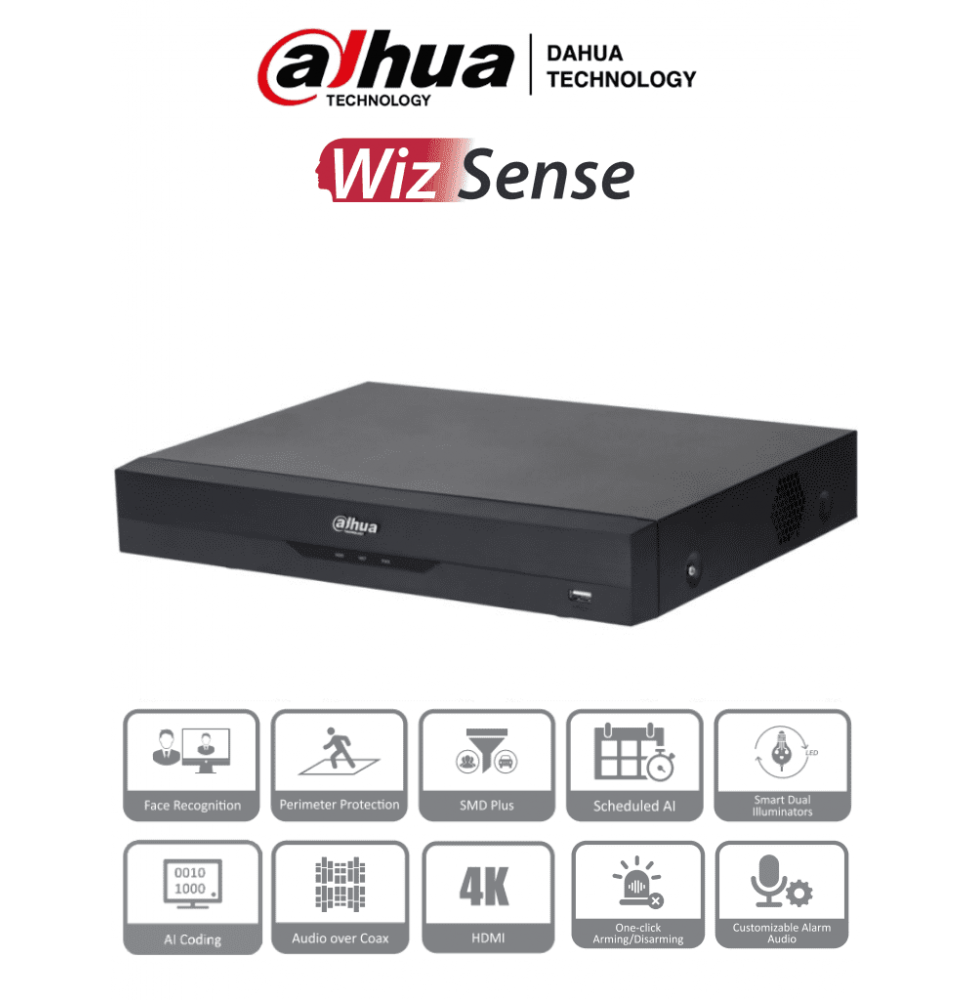 DHT0370034 DH-XVR5116HE-4KL-I3 DAHUA XVR5116HE-4KL-I3 - DVR