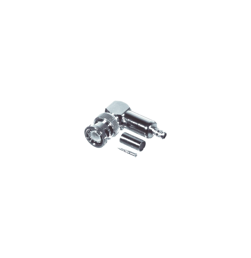 RF INDUSTRIES LTD RFB1110C1 Conector BNC Macho en Angulo Rec