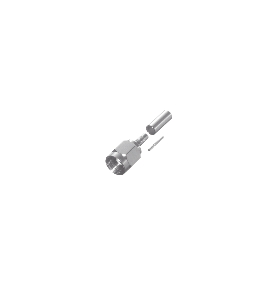 RF INDUSTRIES LTD RSA30007 Conector SMA Macho de Anillo Pleg