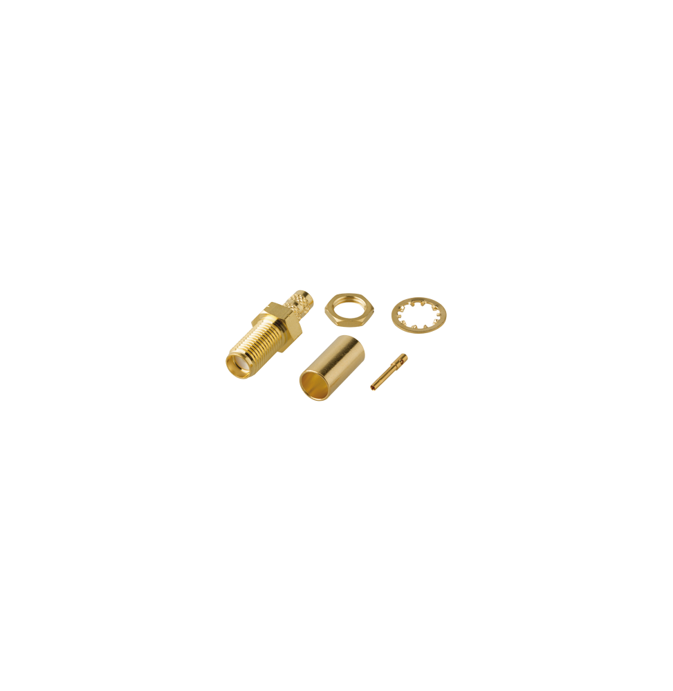 RF INDUSTRIES LTD RT32521C Conector SMA Hembra Rosca Izquier