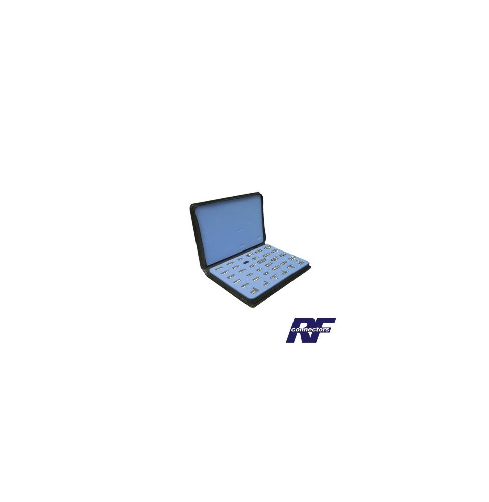 RF INDUSTRIES LTD RFA4010 Kit maestro de 34 adaptadores coax