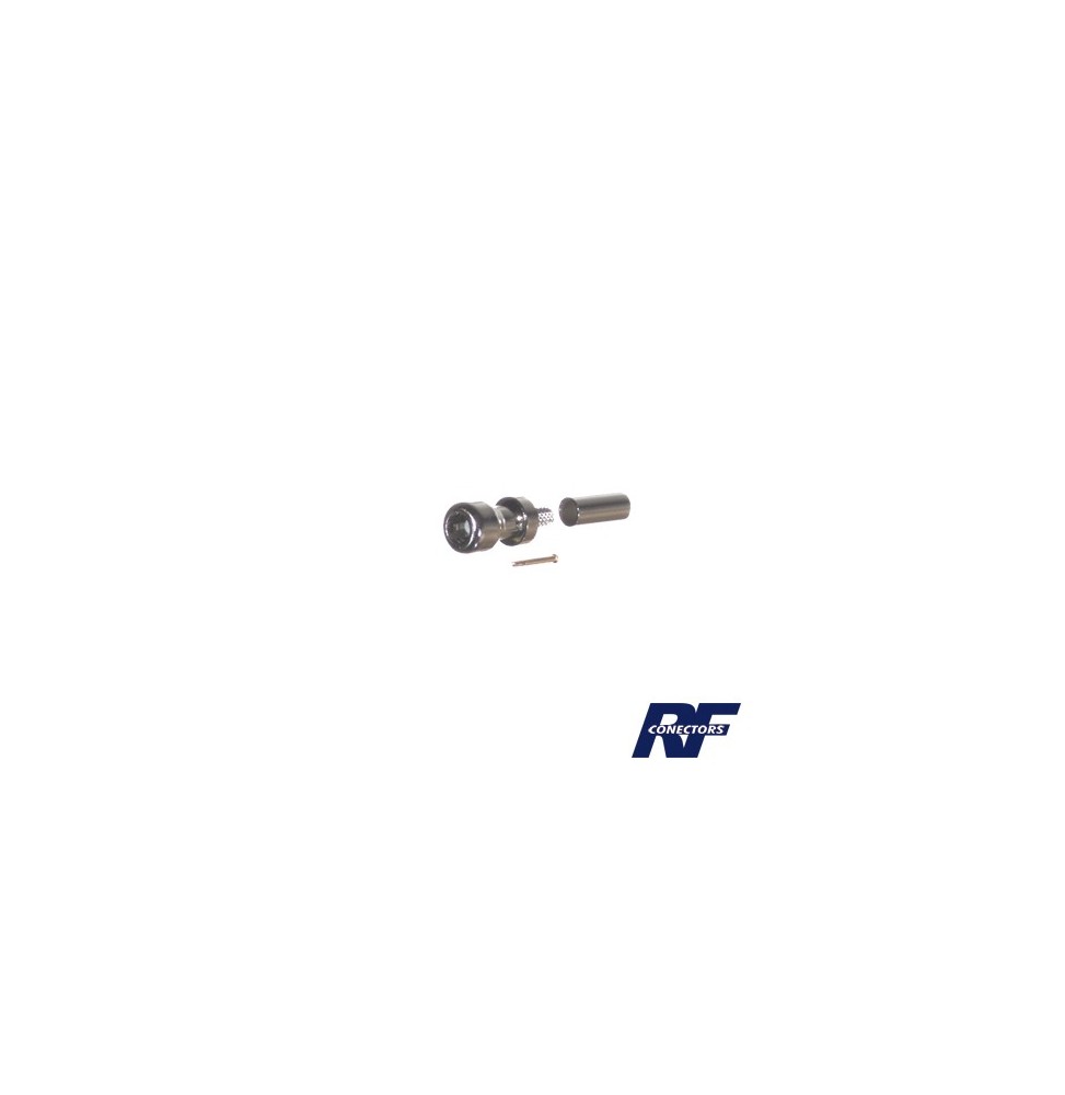 RF INDUSTRIES LTD RSB4000B Conector SMB Macho para cable RG-