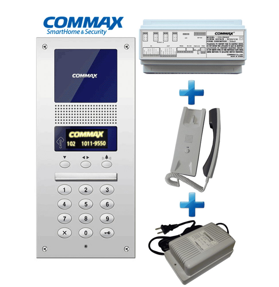 cmx2430001 DR2AG  CCU204AGF  AP2SAG  RF2A COMMAX AUDIOGATE4P