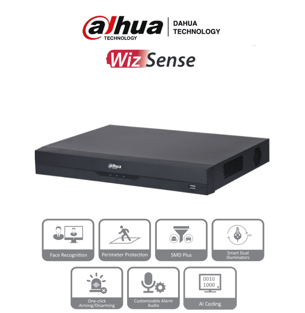 DHT0370039 DH-XVR5216AN-I3 DAHUA DH-XVR5216AN-I3 - DVR de 16