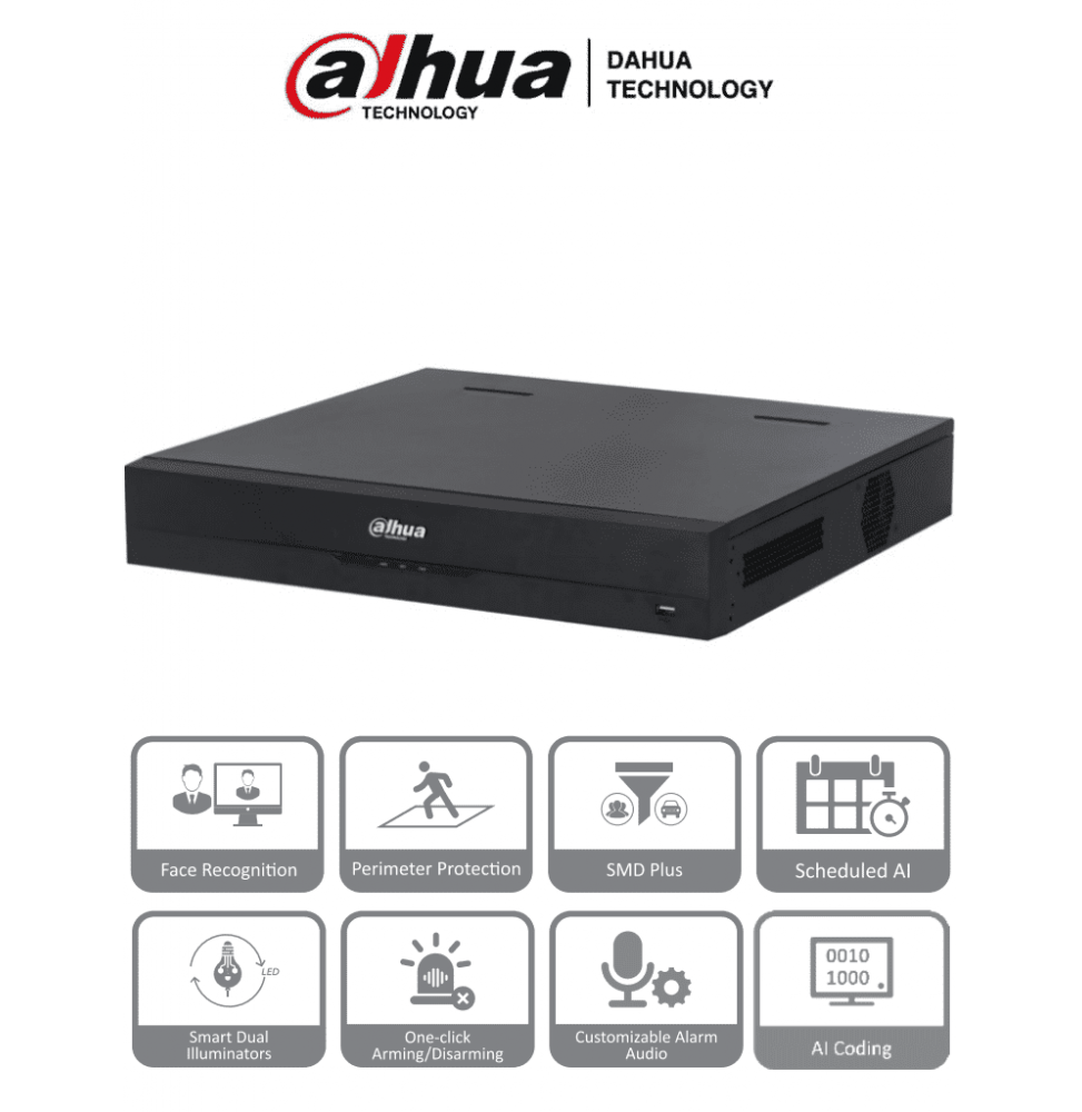 DHT0370040 DH-XVR5416L-I3 DAHUA DH-XVR5416L-I3 - DVR de 16 C