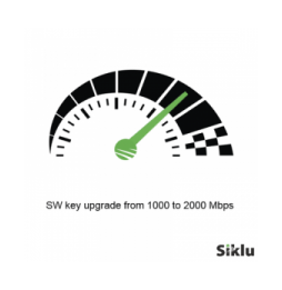 Siklu EHUPG10002000 Licencia Upgrade de 1000 a 2000 Mbps par