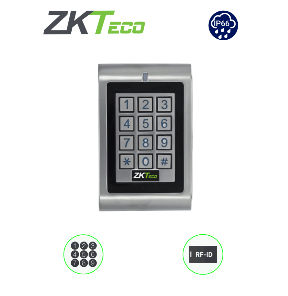 ZKT0750001 MK-H ID ZKTECO MKHID - Teclado Independiente para