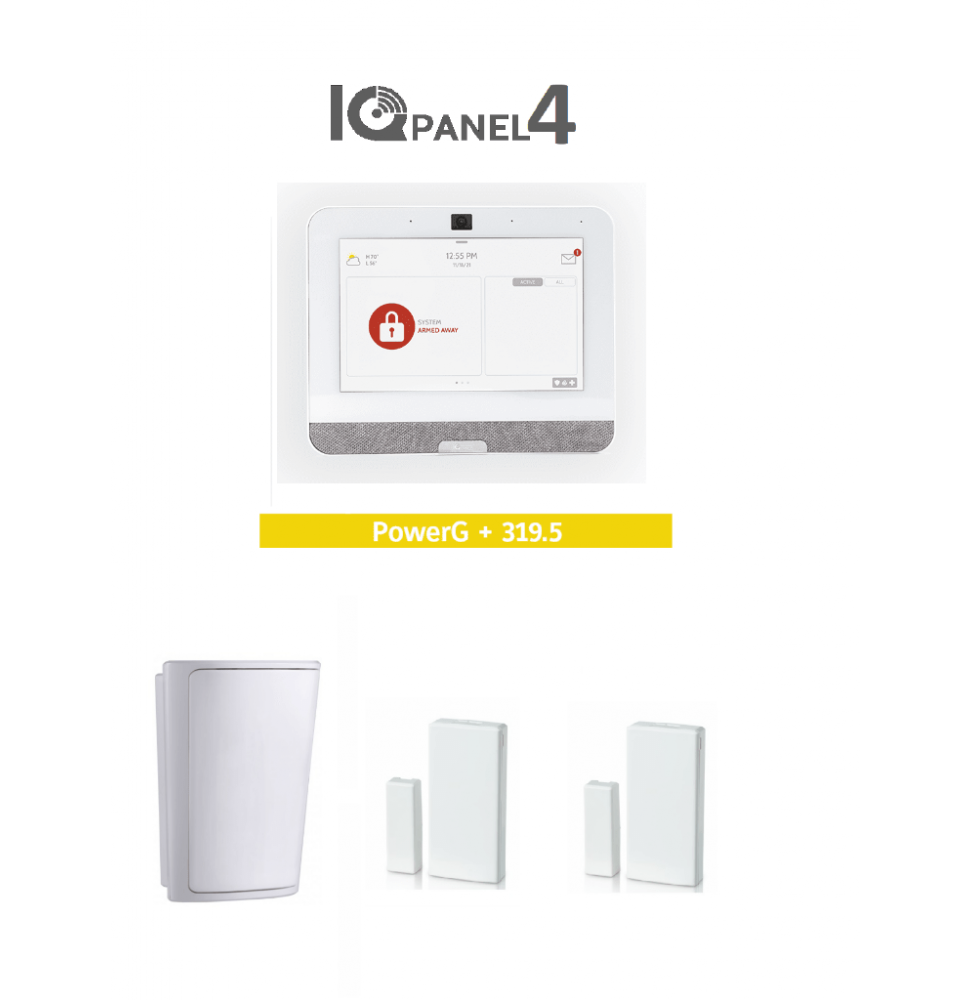 DSC2480072  IQ4 PACK QOLSYS IQ4 PACK - Paquete de Alarma IQP