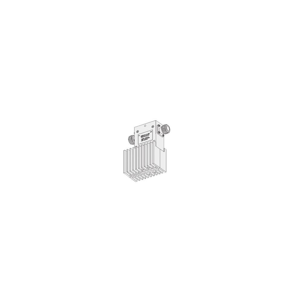 SINCLAIR I3113W2 Aislador de Etapa Sencilla 380-415 MHz Band