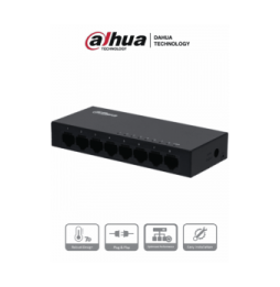 DHT3700002 DH-PFS3008-8GT DAHUA PFS3008-8GT - Switch Gigabit