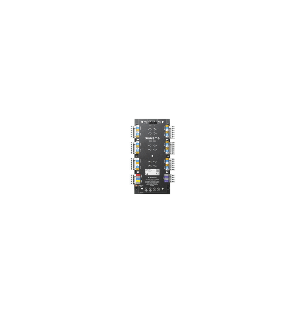 SUPREMA OM120 Modulo de Control / 12 Relevadores de Salida c