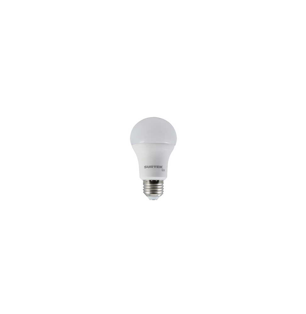 SURTEK SYSFLD9 Foco LED A19 Luz de Dia 9W 120 Vca (LED de No