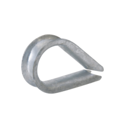 SURTEK CUELLO34LS Guardacabos/cuello 3/4" acero electro galv