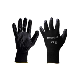 SURTEK SYS137405 Guantes de Nylon con recubrimiento de nitri