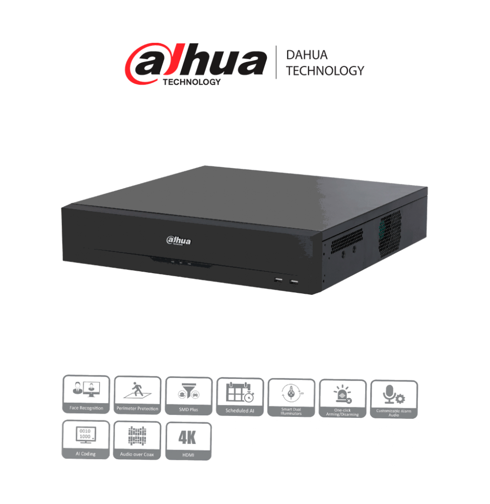 DHT0370041 DH-XVR5816S-I3 DAHUA XVR5816S-I3 - DVR de 16 Cana