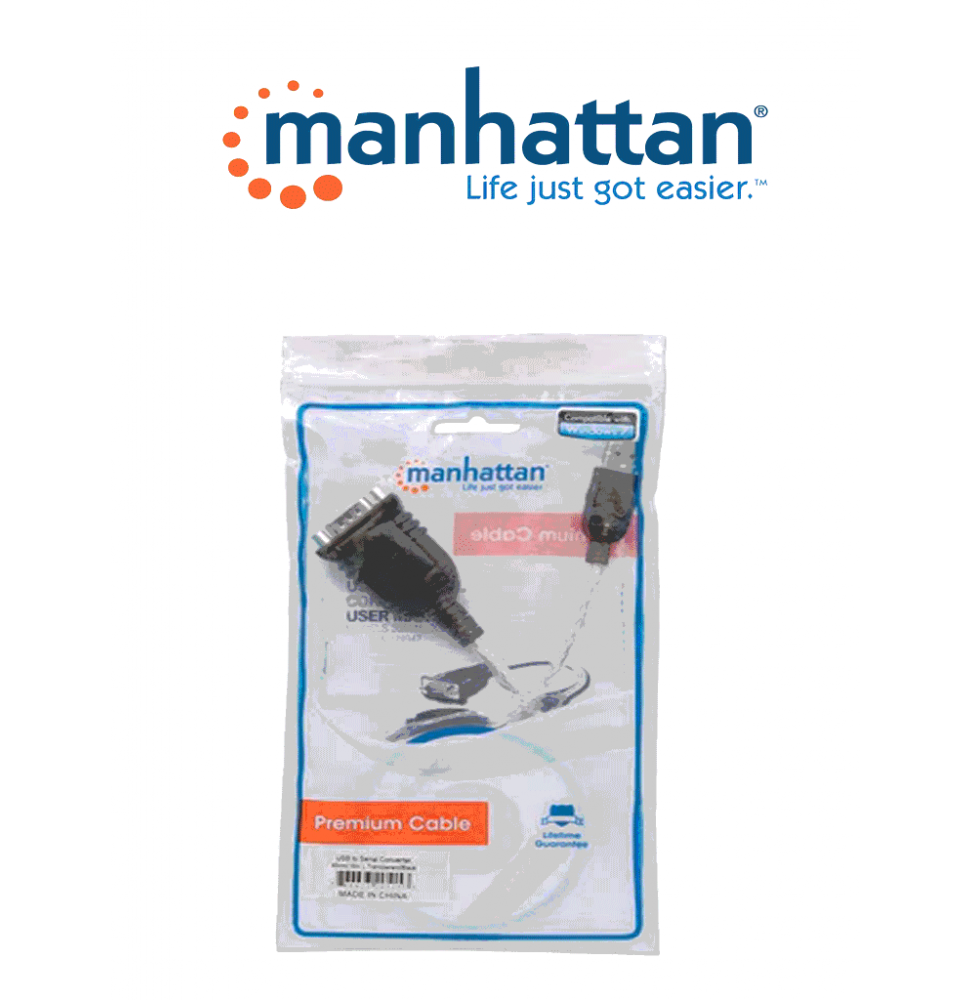 MAN0540003 205153 MANHATTAN 205153 Convertidor Serial a USB