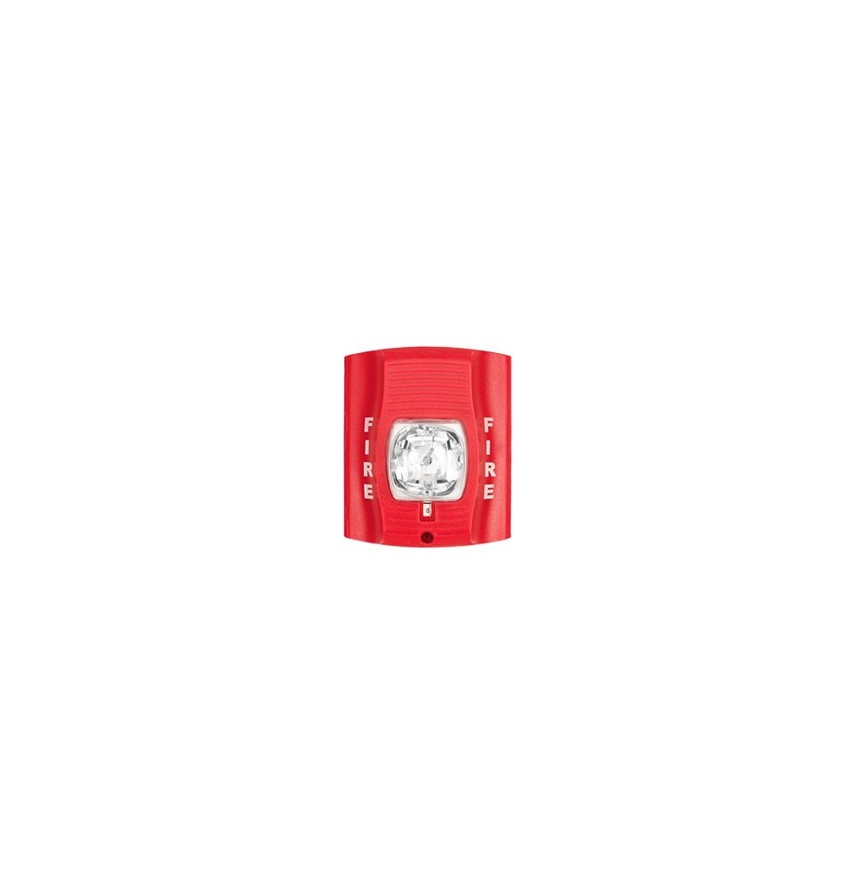 SYSTEM SENSOR SR Lampara Estroboscopica Montaje en Pared Niv