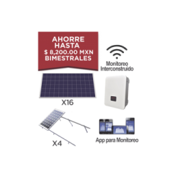 Syscom KITEPCOM5K330 Kit solar para interconexion de 5 KW de